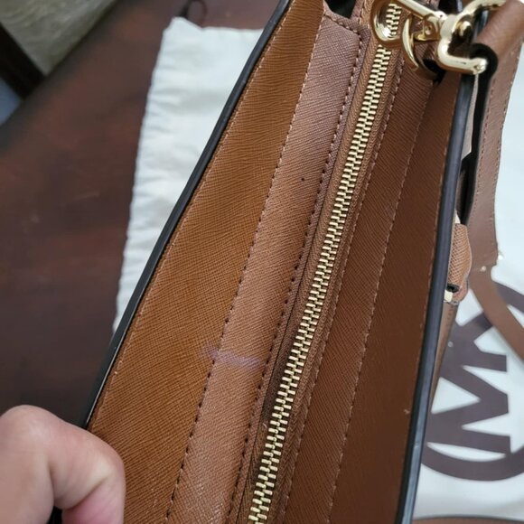 Michael Kors Brown Satchel Bag - Picture 3 of 8